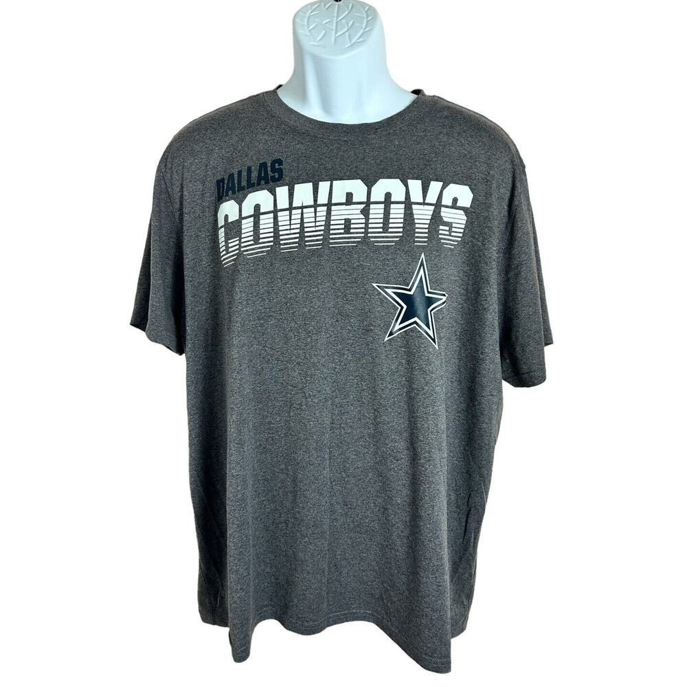Nike Dallas Cowboys T-Shirt Sz XL The Nike Tee Dri-Fit Gray Short Sleeve Shirt